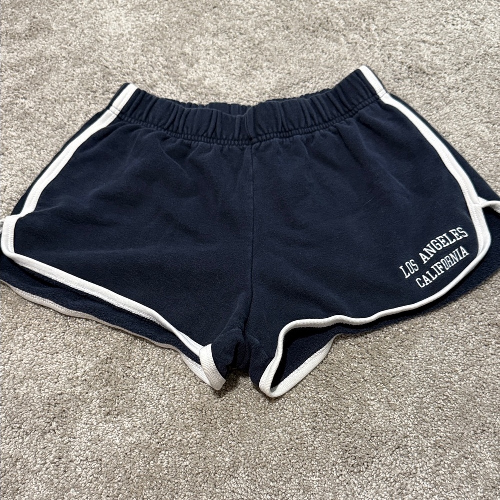 Women’s brqndy Melville Navy Blue Shorts with White Trim